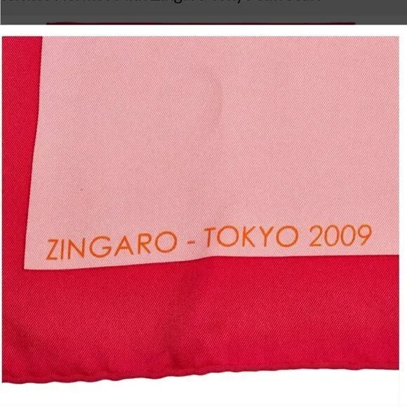 Hermes Silk Scarf Zingaro Tokyo EUC
